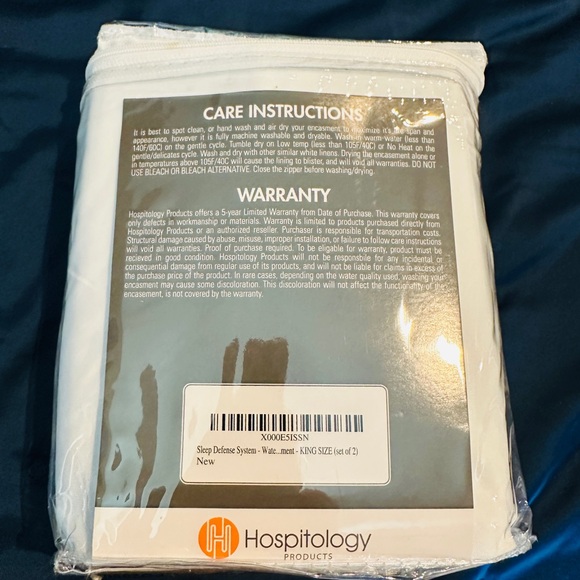 Sleep Defense System Pillow Encasement - White - Picture 3 of 9